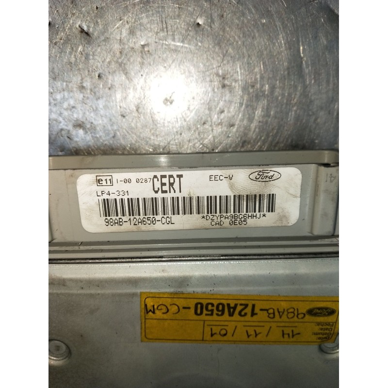 Recambio de centralita motor uce para ford focus i (daw, dbw) 2.0 16v referencia OEM IAM 98AB12A650CGL DZYPA9BG6HHJ 