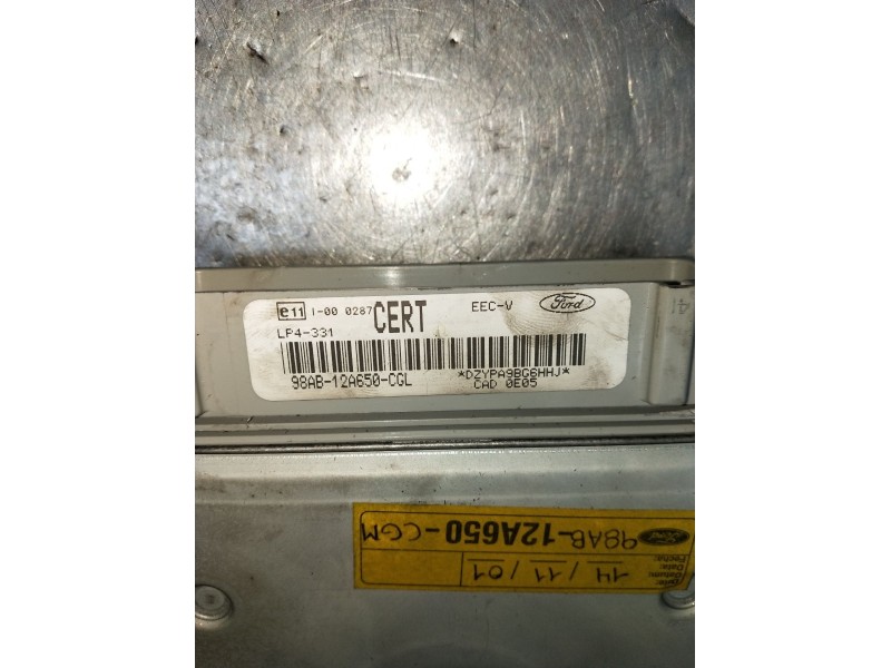 Recambio de centralita motor uce para ford focus i (daw, dbw) 2.0 16v referencia OEM IAM 98AB12A650CGL DZYPA9BG6HHJ 
