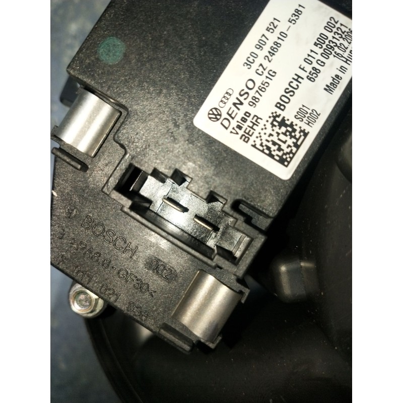Recambio de motor calefaccion para volkswagen touran (1t1) 2.0 tdi referencia OEM IAM F011500002 658G00931321 3C0907521