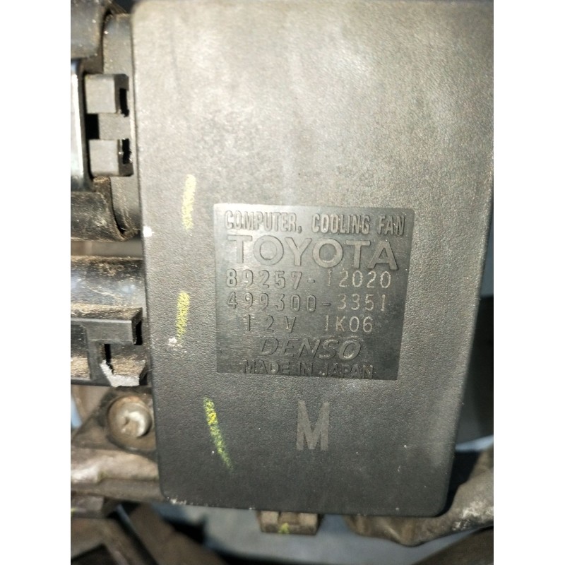 Recambio de electroventilador para toyota yaris (_p9_) 1.0 vvt-i (ksp90_) referencia OEM IAM 8925712020 4993003351 