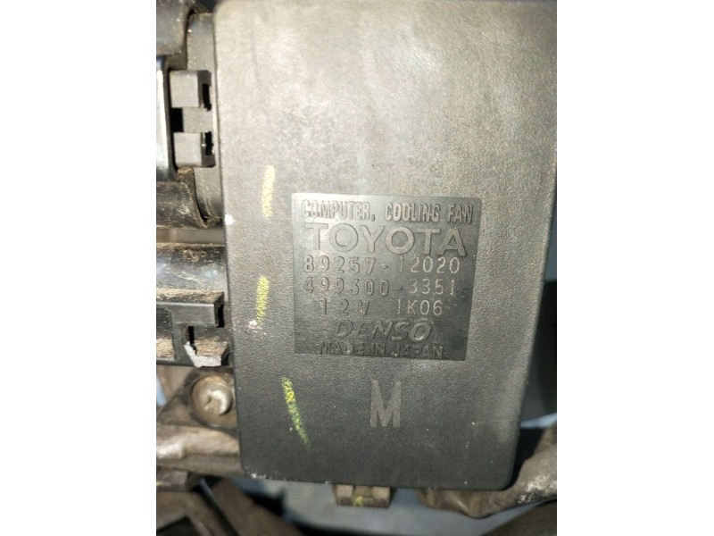 Recambio de electroventilador para toyota yaris (_p9_) 1.0 vvt-i (ksp90_) referencia OEM IAM 8925712020 4993003351 