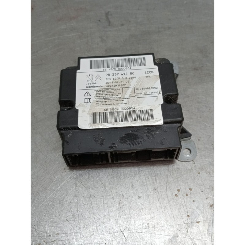 Recambio de centralita airbag para peugeot partner furgoneta/monovolumen (k9) 1.6 bluehdi 75 referencia OEM IAM 9823741280 A2C15
