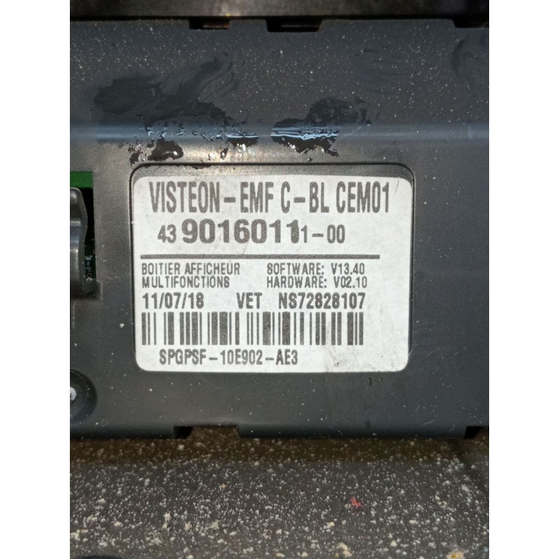 Recambio de mando multifuncion para peugeot partner furgoneta/monovolumen (k9) 1.6 bluehdi 75 referencia OEM IAM 439016011100 NS