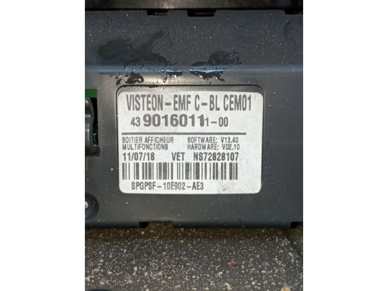 Recambio de mando multifuncion para peugeot partner furgoneta/monovolumen (k9) 1.6 bluehdi 75 referencia OEM IAM 439016011100 NS