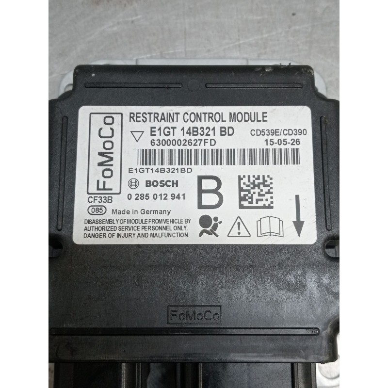 Recambio de kit airbag para ford s-max (cj, wa6) 2.0 tdci referencia OEM IAM 0285012941 E1GT14B321BD 