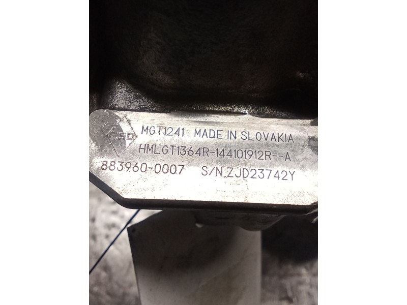 Recambio de turbocompresor para dacia dokker furgoneta/monovolumen 1.3 tce 100 (fenu) referencia OEM IAM 8839600007 144101912R 2