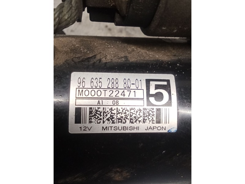 Recambio de motor arranque para citroën c4 lim. seduction referencia OEM IAM 9663528880 M00T22471 10