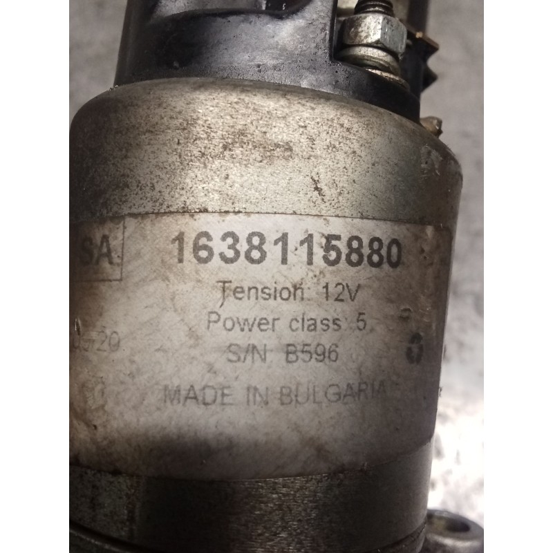 Recambio de motor arranque para citroën c2 (jm_) 1.4 hdi referencia OEM IAM 1638115880  03