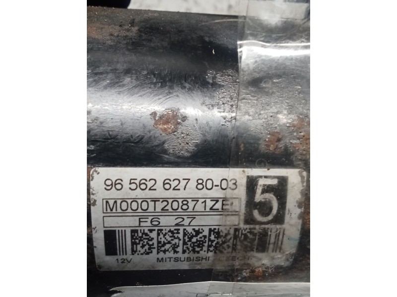 Recambio de motor arranque para peugeot 407 st sport pack referencia OEM IAM 9656262780 M000T20871ZE 