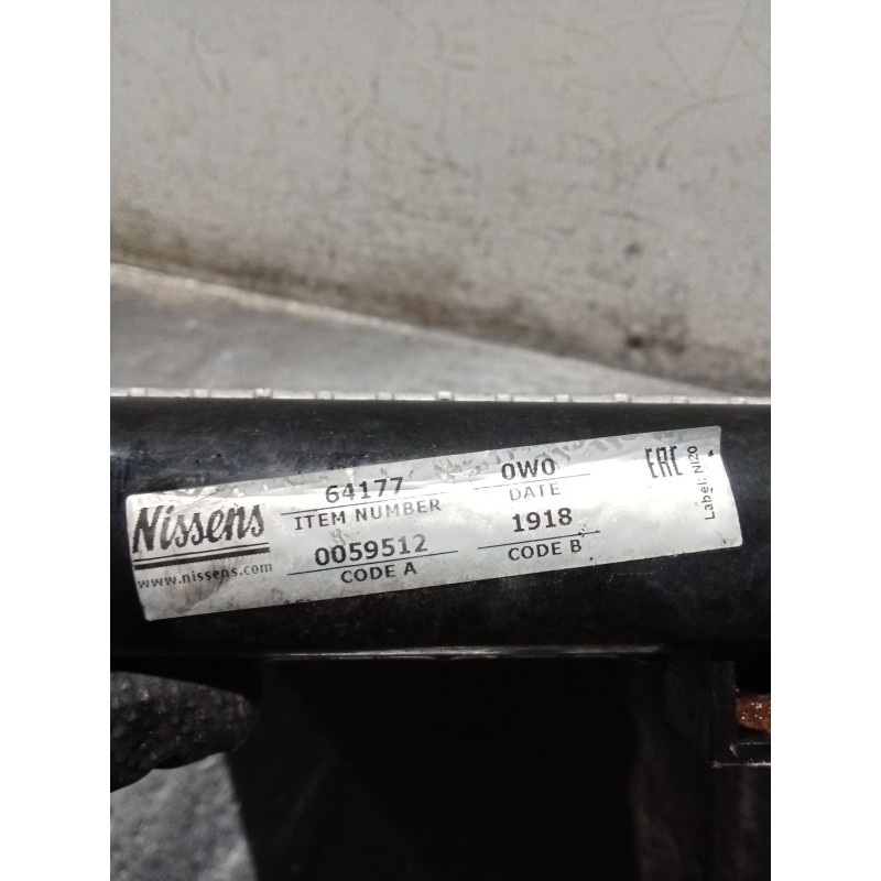 Recambio de radiador agua para suzuki baleno (eg) 1.6 i 16v (sy416) referencia OEM IAM   