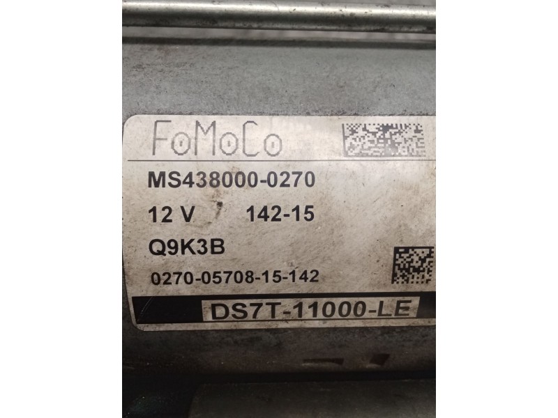 Recambio de motor arranque para ford s-max (cj, wa6) 2.0 tdci referencia OEM IAM DS7T11000LE MS4380000270 