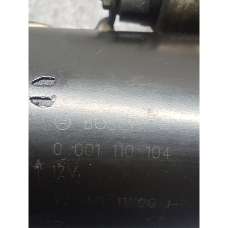 Recambio de motor arranque para ford mondeo i turnier (bnp) 1.8 td referencia OEM IAM 92AB11000HB 0001110104 