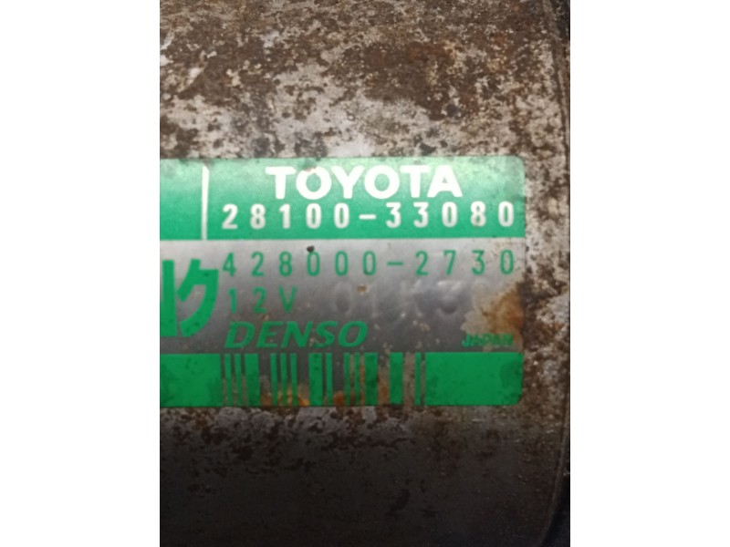 Recambio de motor arranque para toyota auris luna+ referencia OEM IAM 2810033080 4280002730 