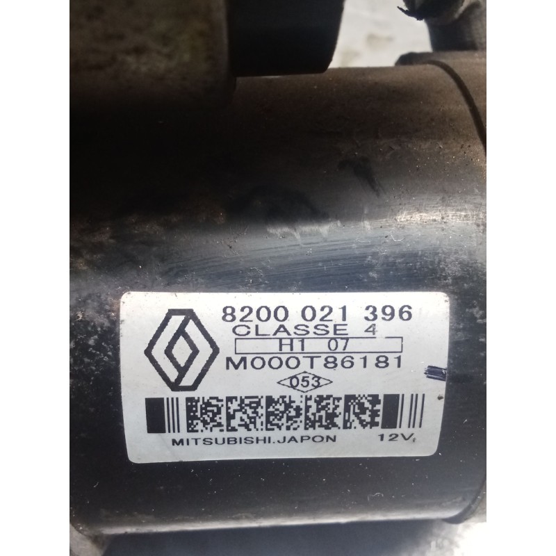 Recambio de motor arranque para renault clio ii (bb_, cb_) 1.5 dci (b/cb07) referencia OEM IAM 8200021396 M00T86181 01