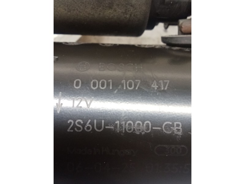 Recambio de motor arranque para ford fusion (ju_) 1.4 referencia OEM IAM 2S6U11000CB 0001107417 