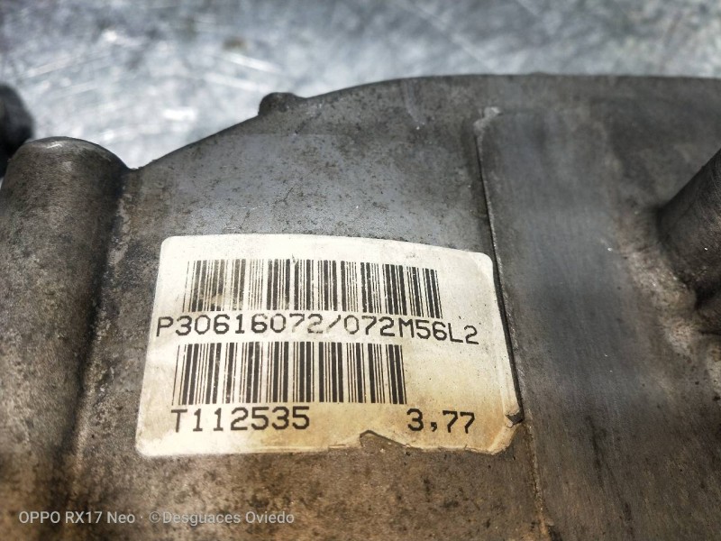 Recambio de caja cambios para volvo v40 familiar referencia OEM IAM P30616072 072M56L2  Recambio de caja cambios para volvo v40 familiar referencia OEM IAM P30616072 072M56L2