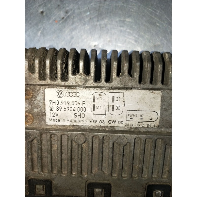 Recambio de caja precalentamiento para volkswagen t5 transporter/furgoneta 2.5 tdi referencia OEM IAM 7H0919506F 895904000 RELE