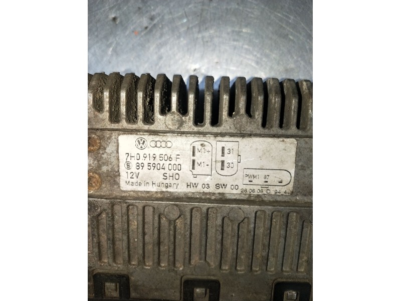 Recambio de caja precalentamiento para volkswagen t5 transporter/furgoneta 2.5 tdi referencia OEM IAM 7H0919506F 895904000 RELE