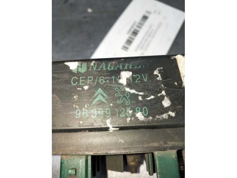 Recambio de caja precalentamiento para citroën berlingo 1.9 d vivace referencia OEM IAM 9639912580  