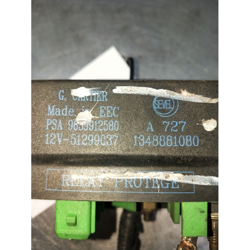 Recambio de caja precalentamiento para peugeot boxer caja cerrada (rs2850)(290/330)(´02) 290 c  td referencia OEM IAM 9639912580