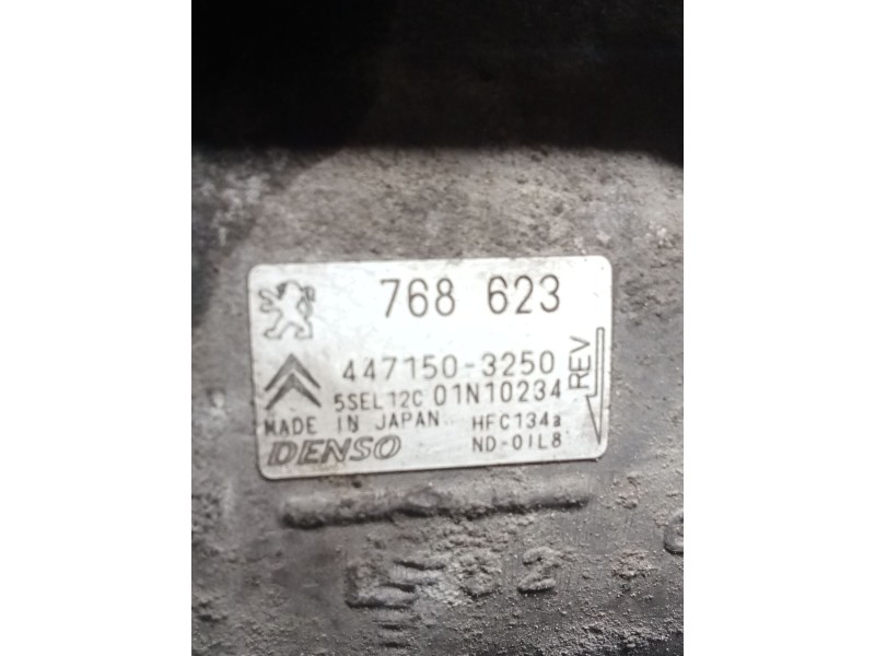 Recambio de compresor aire acondicionado para citroën c4 lim. seduction referencia OEM IAM 4471503250 768623 10