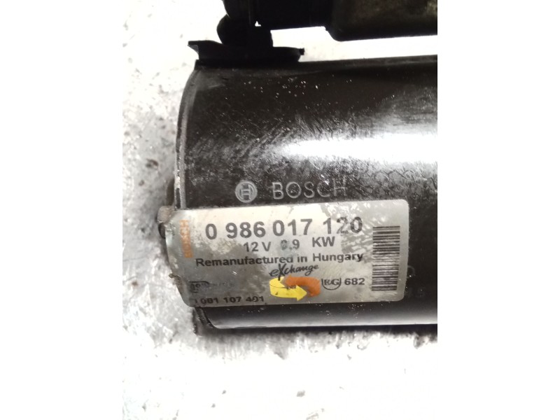 Recambio de motor arranque para opel agila a (h00) 1.2 16v (f68) referencia OEM IAM 0986017120  