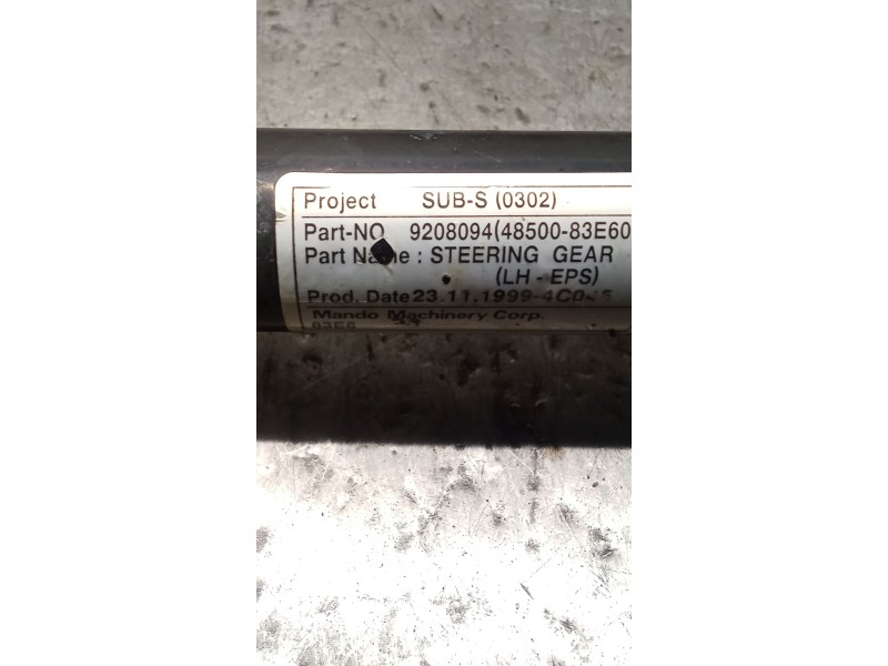 Recambio de cremallera direccion para opel agila a (h00) 1.2 16v (f68) referencia OEM IAM 9208094 MECANICA 00