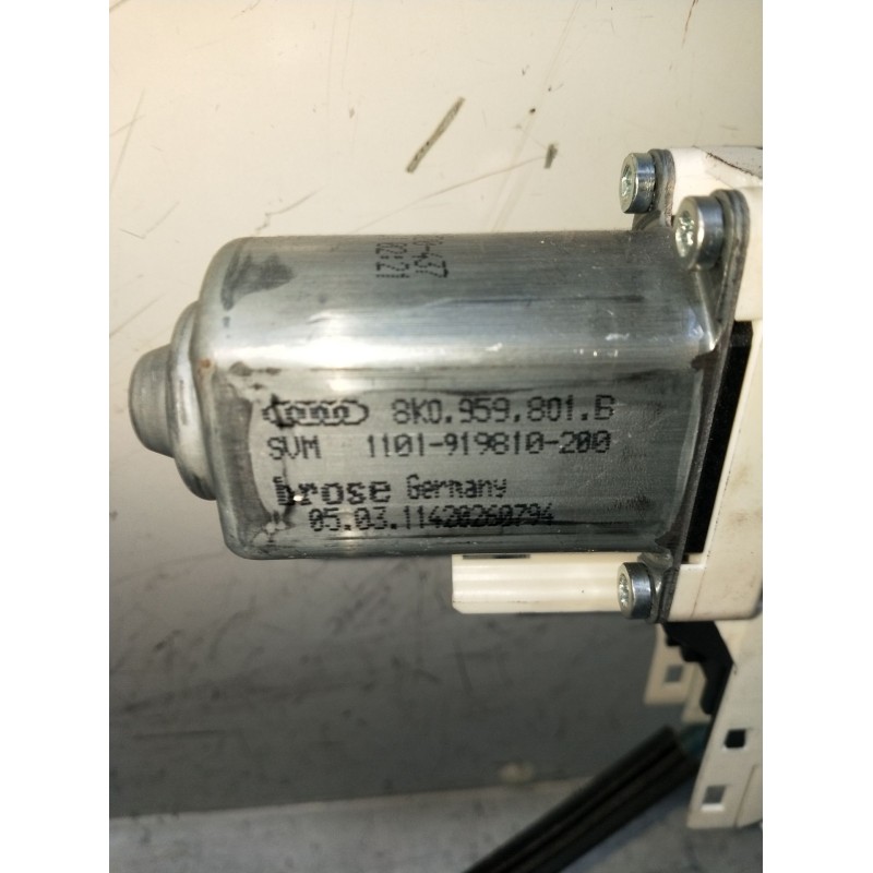 Recambio de elevalunas trasero derecho para seat alhambra (710, 711) 2.0 tdi referencia OEM IAM 8K0959801B 5P 1101919810200