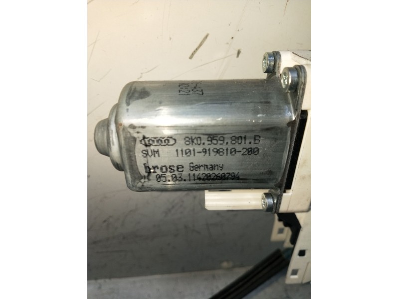 Recambio de elevalunas trasero derecho para seat alhambra (710, 711) 2.0 tdi referencia OEM IAM 8K0959801B 5P 1101919810200