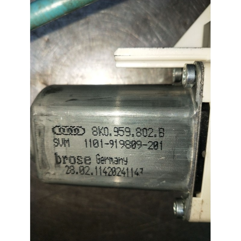 Recambio de elevalunas trasero izquierdo para seat alhambra (710, 711) 2.0 tdi referencia OEM IAM 8K0959802B 5P 1101919809201