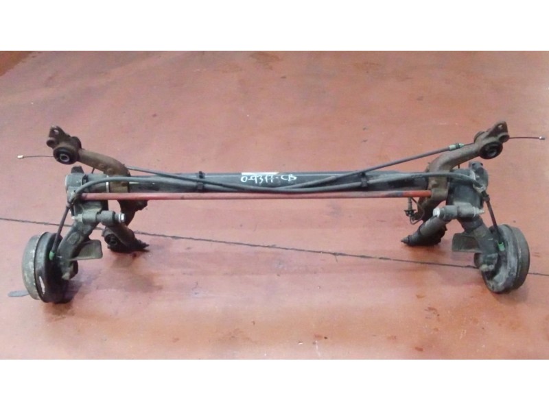 Recambio de puente trasero para peugeot 206 hatchback (2a/c) 1.9 d referencia OEM IAM TAMBOR  