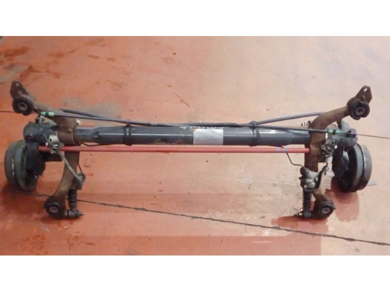 Recambio de puente trasero para peugeot 206 hatchback (2a/c) 1.9 d referencia OEM IAM TAMBOR  