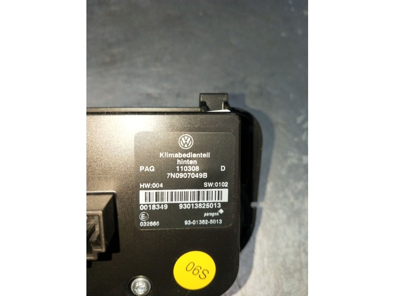 Recambio de mando calefaccion / aire acondicionado para seat alhambra (710, 711) 2.0 tdi referencia OEM IAM 7N0907049B 930138250