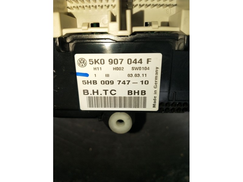 Recambio de mando calefaccion / aire acondicionado para seat alhambra (710, 711) 2.0 tdi referencia OEM IAM 5K0907044F 5HB009747