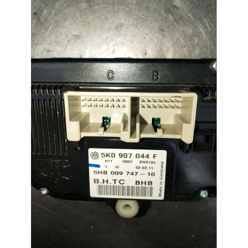 Recambio de mando calefaccion / aire acondicionado para seat alhambra (710, 711) 2.0 tdi referencia OEM IAM 5K0907044F 5HB009747