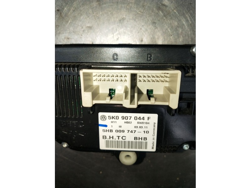 Recambio de mando calefaccion / aire acondicionado para seat alhambra (710, 711) 2.0 tdi referencia OEM IAM 5K0907044F 5HB009747