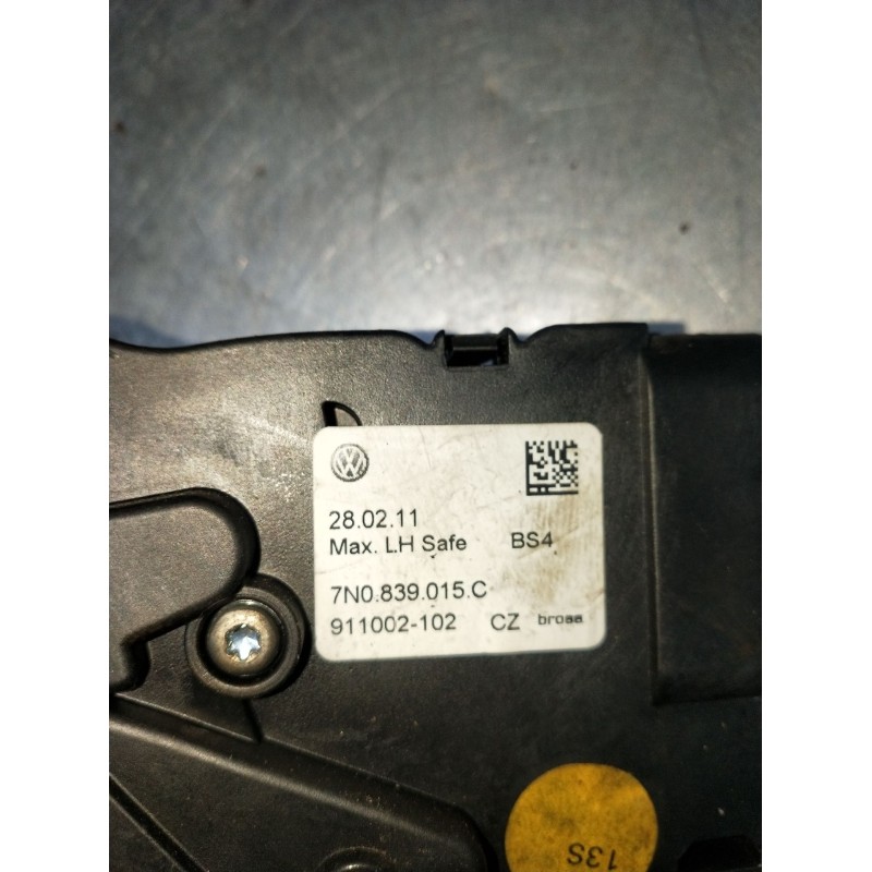 Recambio de motor cierre centralizado trasero izquierdo para seat alhambra (710, 711) 2.0 tdi referencia OEM IAM 7N0839015C 5P 