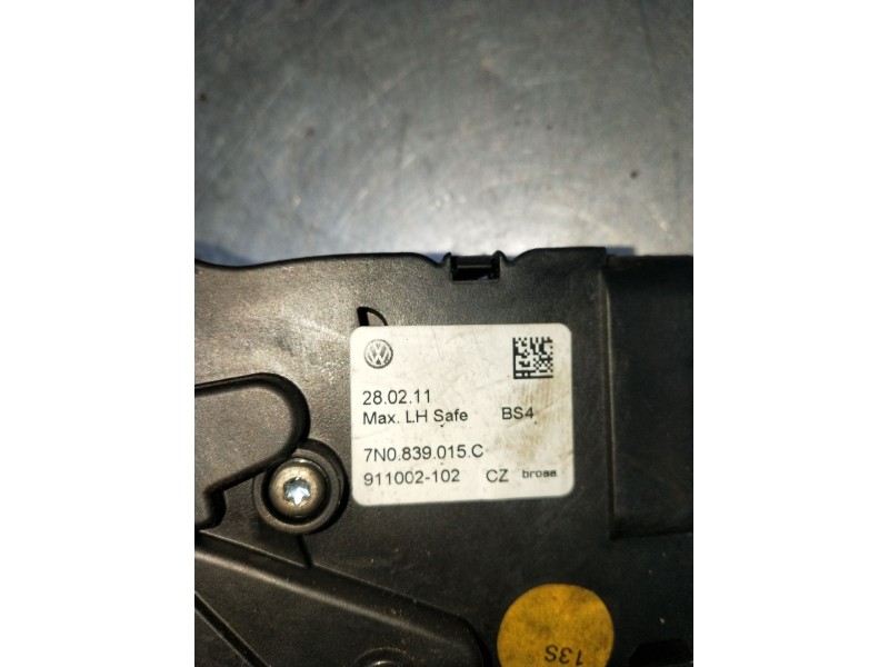 Recambio de motor cierre centralizado trasero izquierdo para seat alhambra (710, 711) 2.0 tdi referencia OEM IAM 7N0839015C 5P 