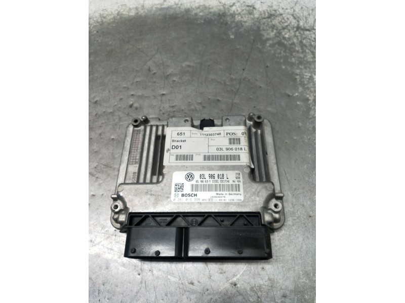 Recambio de centralita motor uce para seat alhambra (710, 711) 2.0 tdi referencia OEM IAM 0281016998 03L906018L 1039S4678