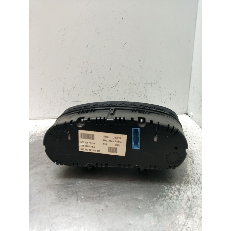 Recambio de cuadro instrumentos para seat alhambra (710, 711) 2.0 tdi referencia OEM IAM 5K0953501BA 5P0035191D 7N5920870A