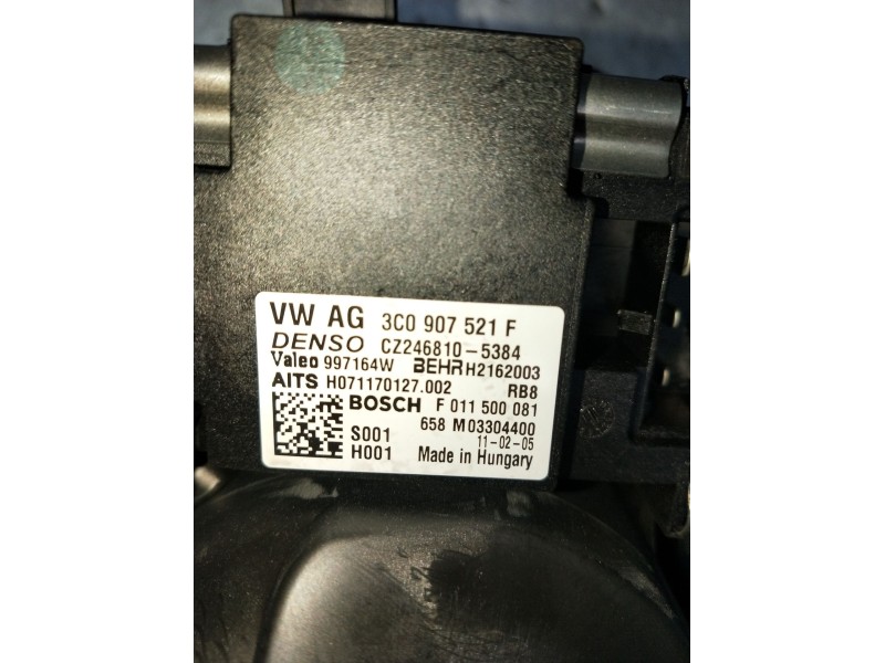 Recambio de motor calefaccion para seat alhambra (710, 711) 2.0 tdi referencia OEM IAM 3C0907521F CZ2468105384 F011500081
