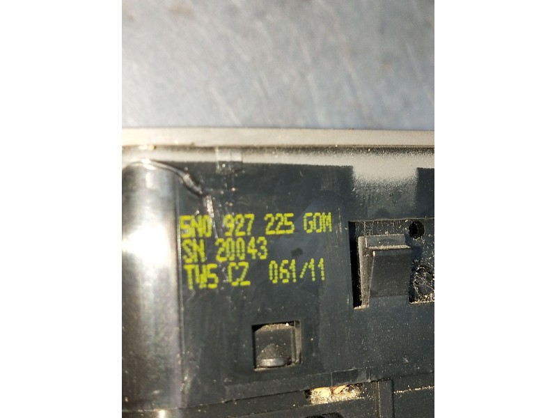 Recambio de mando multifuncion para seat alhambra (710, 711) 2.0 tdi referencia OEM IAM 5N0927225G0M FRENO MANO 