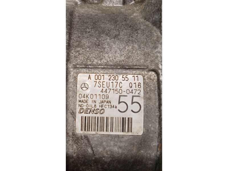 Recambio de compresor aire acondicionado para mercedes-benz clase c (w203) familiar c 180 t compressor (203.246) referencia OEM 