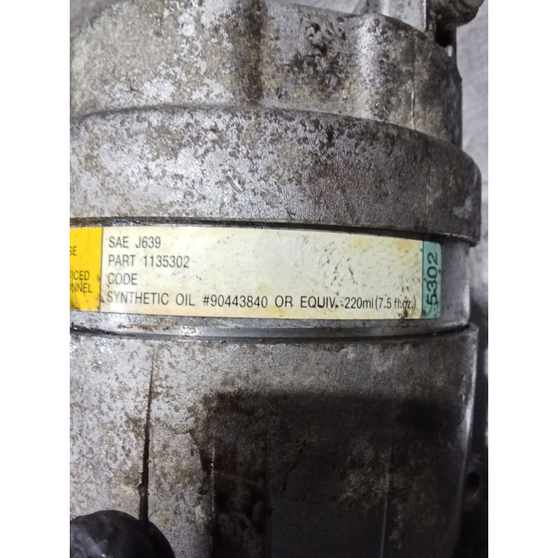 Recambio de compresor aire acondicionado para opel vectra b hatchback (j96) 2.0 i 16v (f68) referencia OEM IAM 6560782 1135302 5