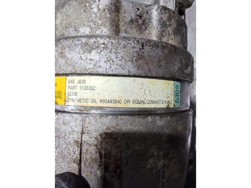 Recambio de compresor aire acondicionado para opel vectra b hatchback (j96) 2.0 i 16v (f68) referencia OEM IAM 6560782 1135302 5