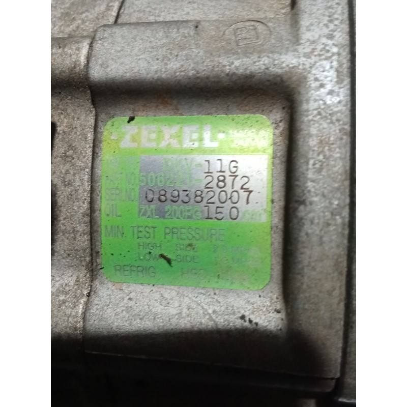 Recambio de compresor aire acondicionado para mitsubishi montero pinin (h60/h70) 2000 gdi (5-ptas.) referencia OEM IAM 008938200