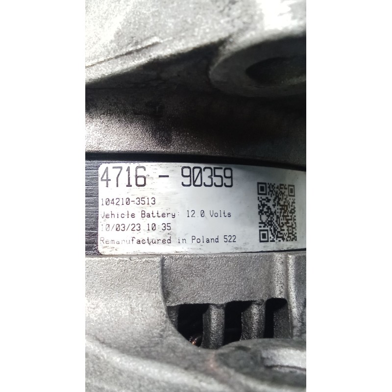 Recambio de alternador para ford focus ii (da_, hcp, dp) 1.6 tdci referencia OEM IAM 471690359 1042103513 