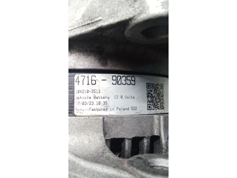 Recambio de alternador para ford focus ii (da_, hcp, dp) 1.6 tdci referencia OEM IAM 471690359 1042103513 