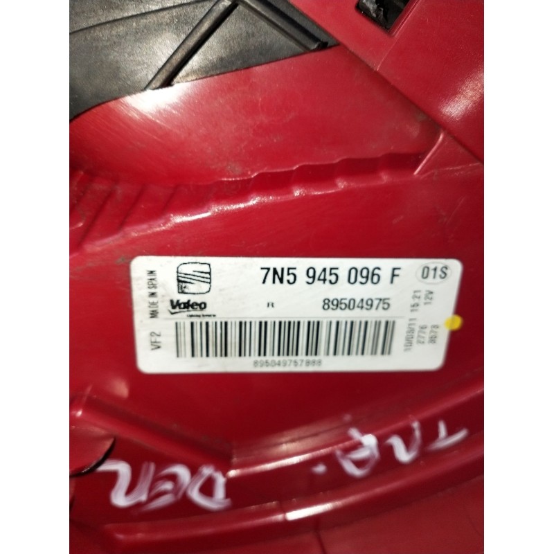Recambio de piloto trasero derecho para seat alhambra (710, 711) 2.0 tdi referencia OEM IAM 7N5945096F 89504975 11
