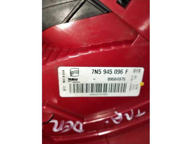 Recambio de piloto trasero derecho para seat alhambra (710, 711) 2.0 tdi referencia OEM IAM 7N5945096F 89504975 11